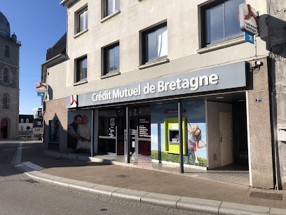Crédit Mutuel De Bretagne LOUDEAC-PLOUGUENAST, Banque à Loudéac