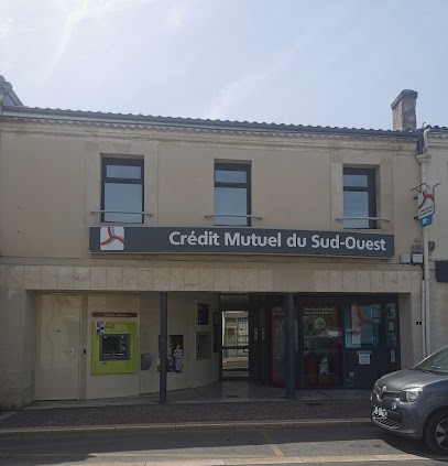 Crédit Mutuel Du Sud Ouest LE BOUSCAT CENTRE, Banque au Bouscat
