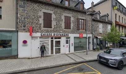 Caisse d'Epargne Laguiole, Banque à Laguiole