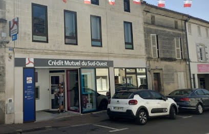 Crédit Mutuel du Sud Ouest JARNAC, Banque à Jarnac