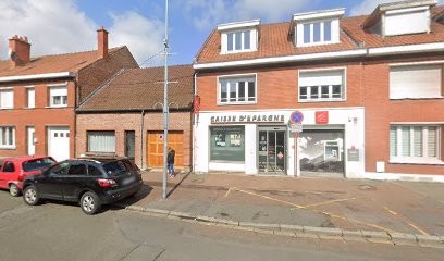 Caisse D'Epargne Courrieres, Banque à Courrières