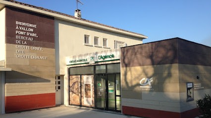 Crédit Agricole Vallon Pont D'Arc, Banque à Vallon-Pont-d'Arc