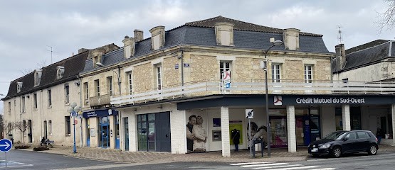 Crédit Mutuel Du Sud Ouest MONTPON MENESTEROL, Banque à Montpon-Ménestérol