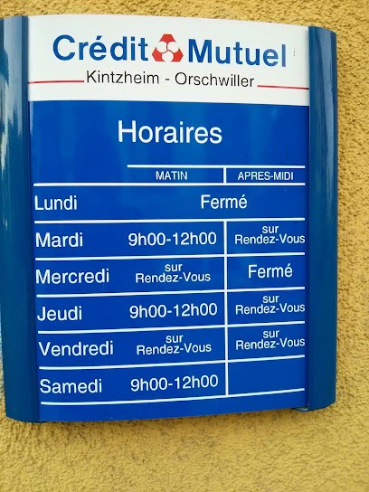 Crédit Mutuel, Banque à Kintzheim