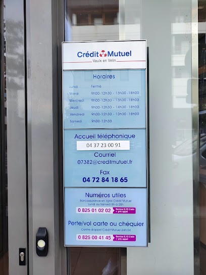 Crédit Mutuel, Banque à Vaulx-en-Velin