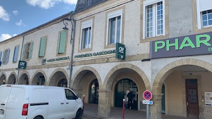 Crédit Agricole Pyrénées Gascogne - Plaisance, Banque à Plaisance