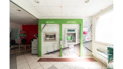 Crédit Agricole Centre France - La Courtine, Banque à La Courtine