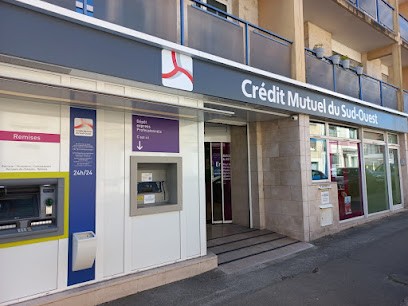 Crédit Mutuel du Sud Ouest ANGOULEME VICTOR HUGO, Banque à Angoulême