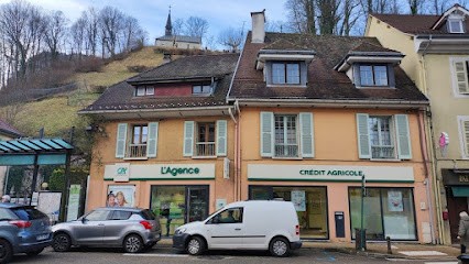 Crédit Agricole St Laurent Du Pont - Sud Rhône Alpes, Banque à Saint-Laurent-du-Pont