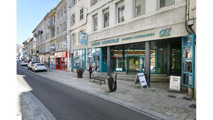 Crédit Agricole Franche Comté - Agence Saint Claude, Banque à Saint-Claude