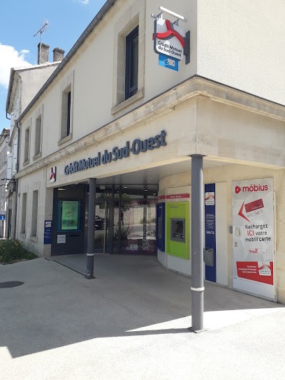 Crédit Mutuel du Sud Ouest LA COURONNE, Banque à La Couronne