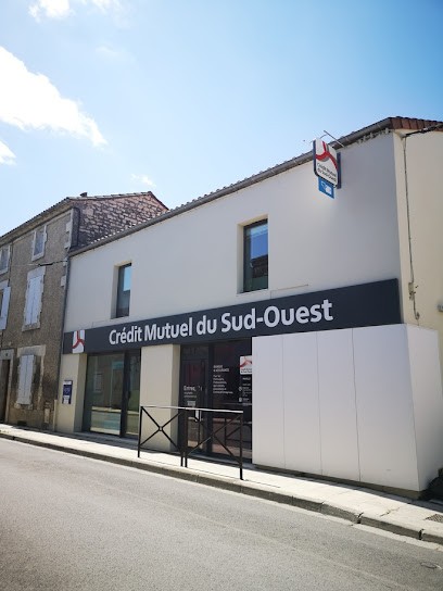Crédit Mutuel Du Sud Ouest MANSLE, Banque à Mansle