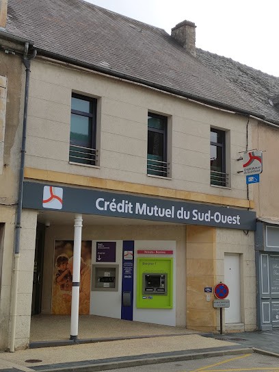 Crédit Mutuel Du Sud Ouest TERRASSON LAVILLEDIEU, Banque à Terrasson-Lavilledieu