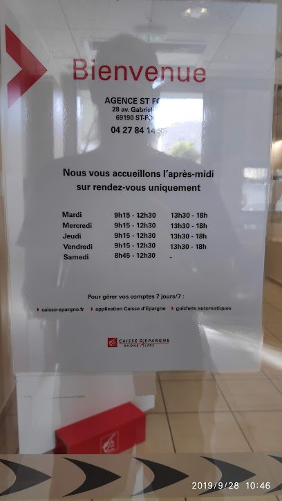 Caisse D'Epargne, Banque à Saint-Fons