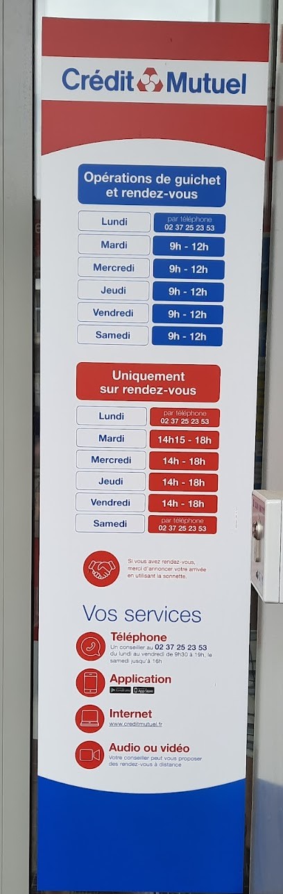 Crédit Mutuel, Banque à Lèves